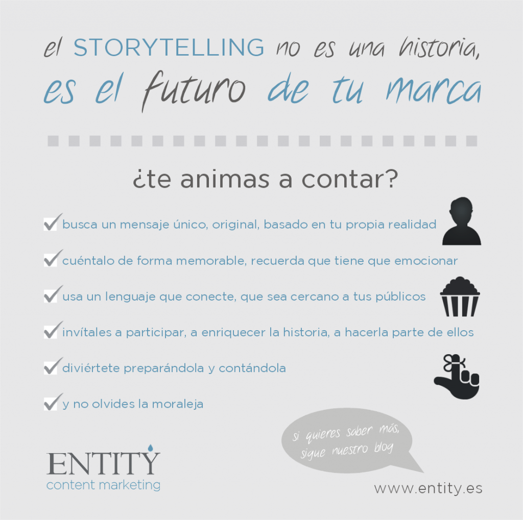 el storytelling es el futuro de tu marca
